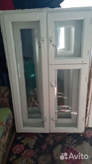Оконный блок деревянный