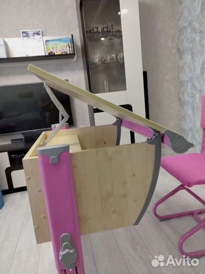 Растущая парта и стул деми