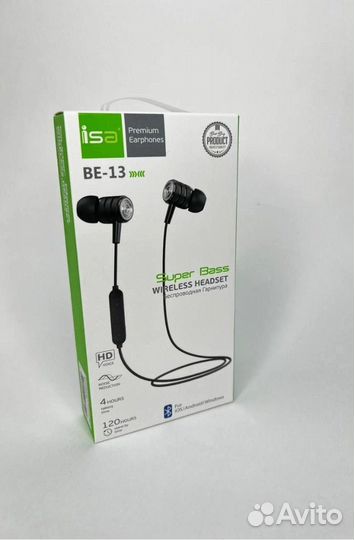 Беспроводные Наушники с микрофоном BE-13, Bluetoot