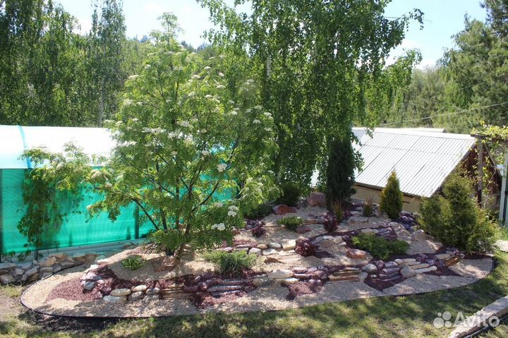 Природный камень,плитняк, лемизит,альпийская горка