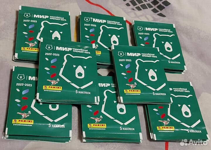 Рпл 2022-2023- 100 пакетиков Panini