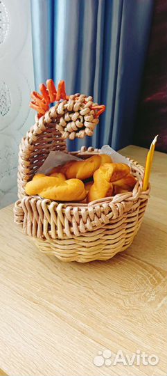 Корзина плетеная