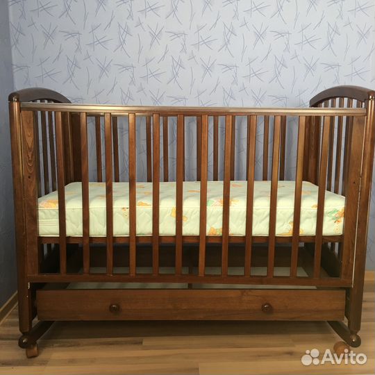 Кровать детская+матрас