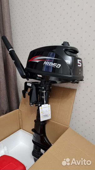 Продам мотор Hidea 5л.с. 2 такта, новый, с баком