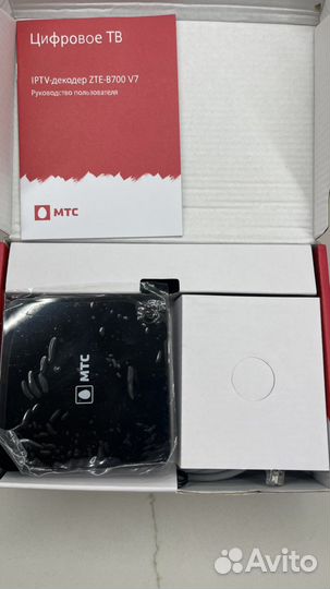 IP TV-декодер от МТС ZTE-B700V7. Домашнее тв
