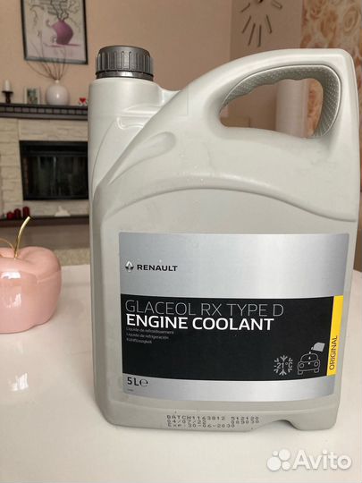 Антифриз renault glaceol RX type D -21C 5 л