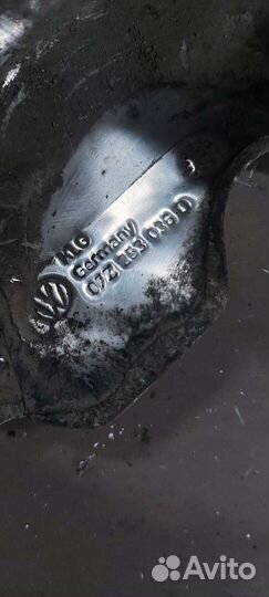 Кожух выпускного коллектора на Volkswagen Touareg