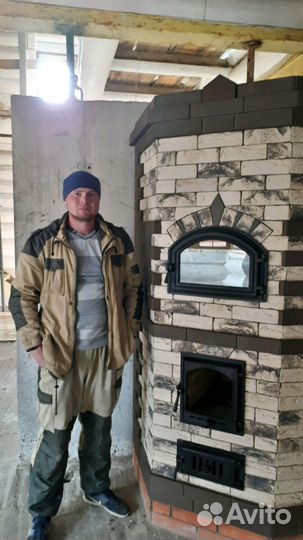 Кладка и ремонт печей каминов комплексов барбекю