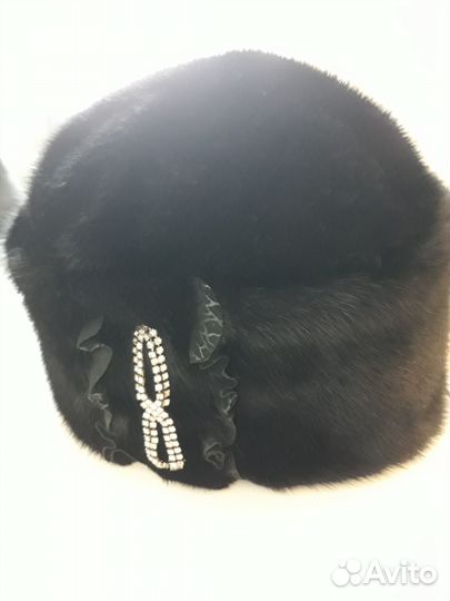Шапка-кубанка из меха норки