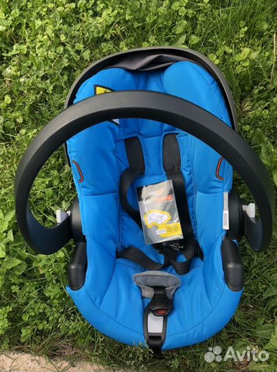 Детское кресло люлька с базой