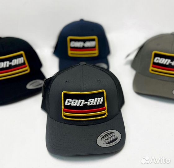 Бейсболка с логотипом can-am