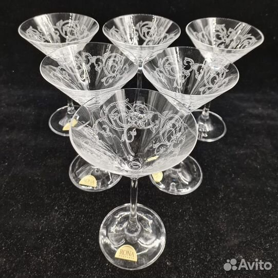 Набор бокалов для мартини 6 шт