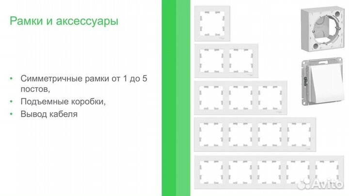Розетки выключатели Systeme Electric AtlasDesign