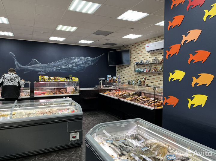 Бизнес: магазин свежей рыбы и морепродуктов