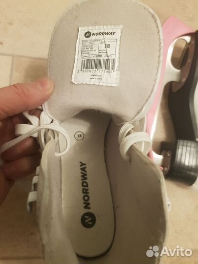 Коньки для фигурного катания 38 размер