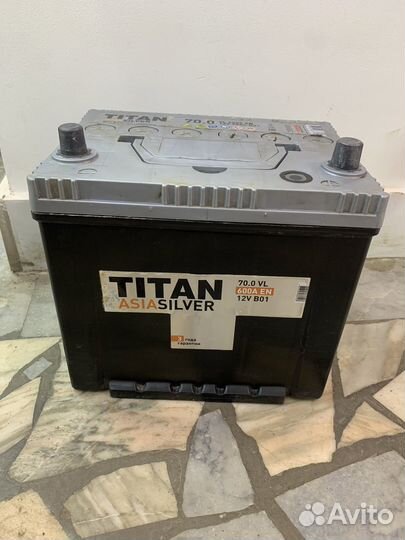Аккумулятор титан asia silver 70.0