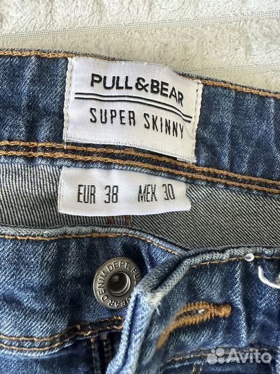 Джинсы мужские pull bear 38