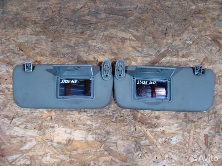 Hyundai Getz Козырек солнцезащитный комплект