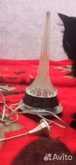 Старая напольная лампа