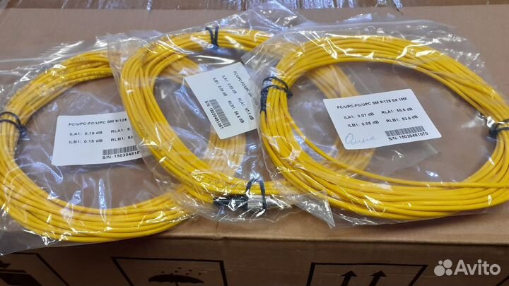 Патчкорд оптический FC/UPC-FC/UPC, SM, длина 10 м