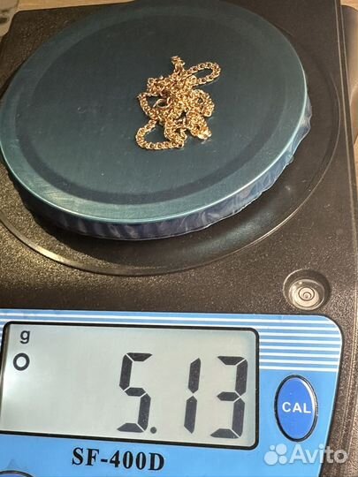 Золотая цепь 5,13г