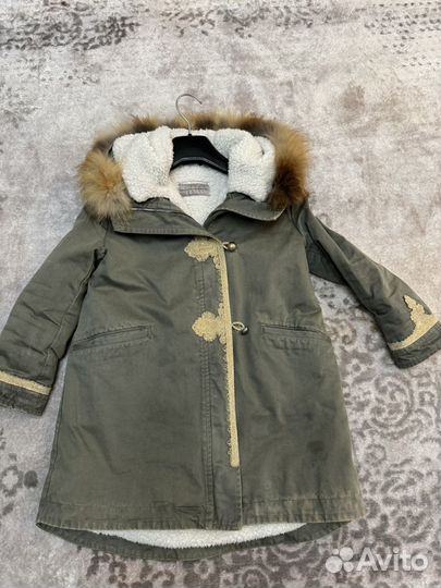 Пальто детское зимнее для девочки