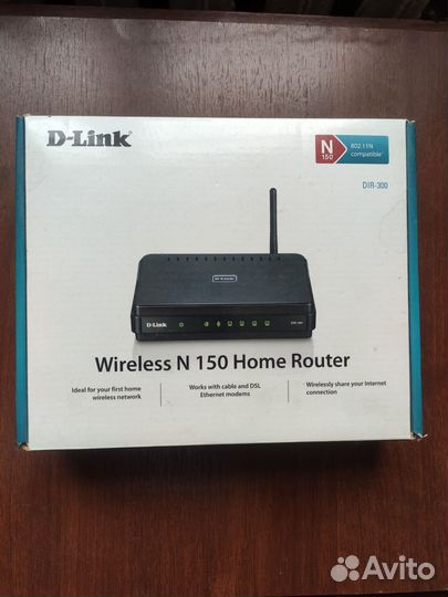 Wi-Fi роутер D-Link DIR-300