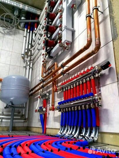 Отопление. водоснабжение. Тёплый пол. Канализация