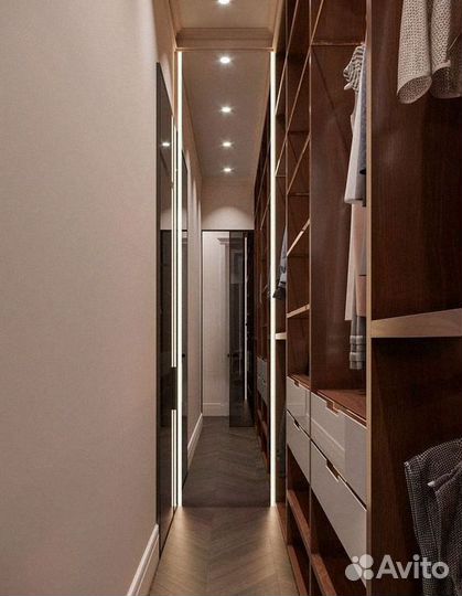 Гардеробная под заказ