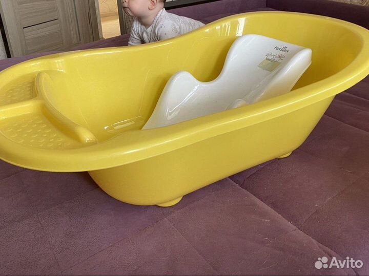 Ванночка и горка для купания