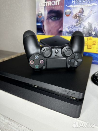 Sony PlayStation 4 Slim-1000gb Black PS4 Slim