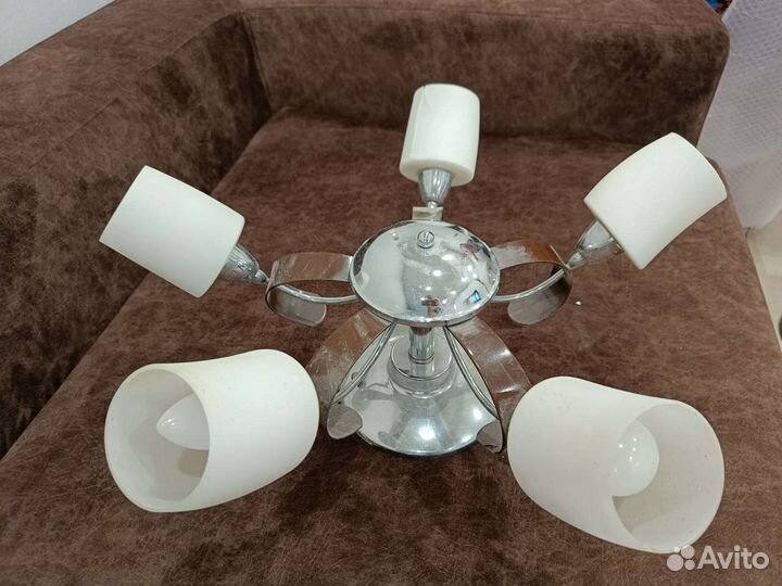 Люстра потолочная подвесная бу