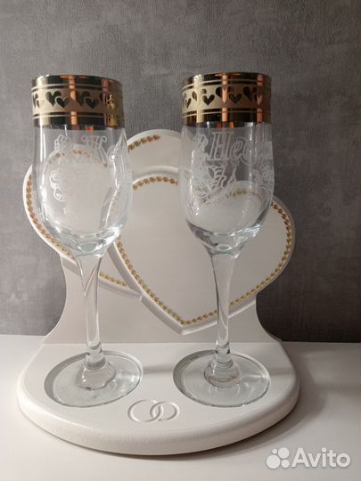Свадебные бокалы