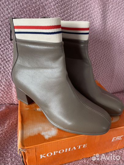 Сапоги женские 40 размер(весна-осень)