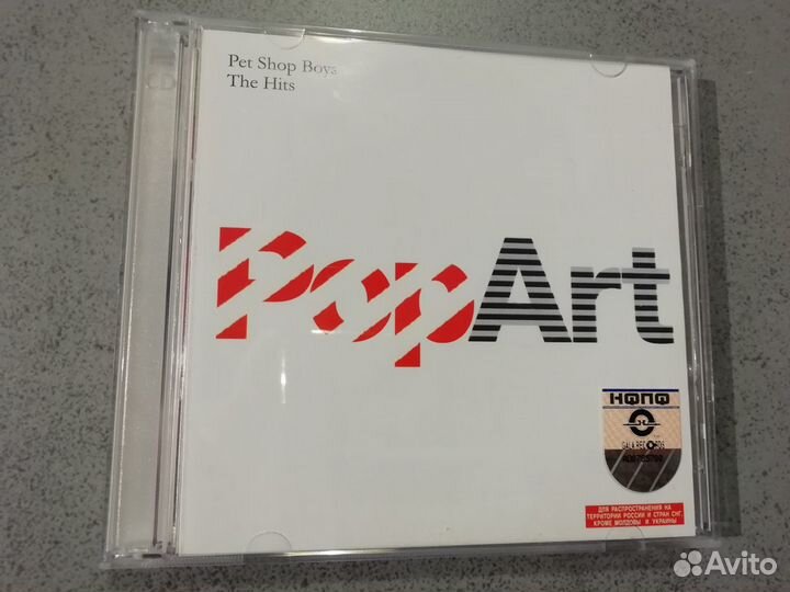 Pet Shop Boys - PopArt - The Hits 2xCD Лицензия