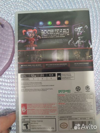 Five nights AT freddy s Nintendo switch
