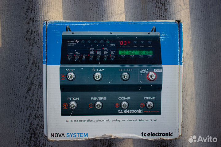 TC Electronic Nova System, гитарный процессор