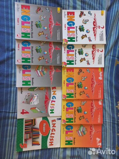 Английский язык учебники 2 3 4 классы