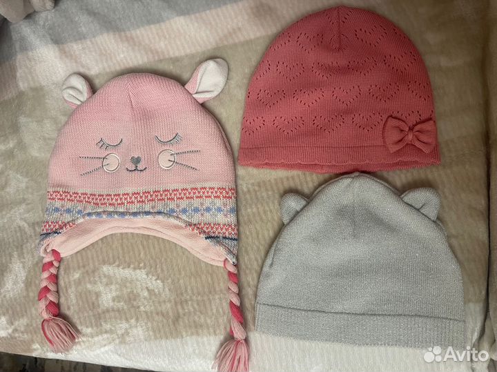 Шапки на 4-8 лет демисезон Mothercare