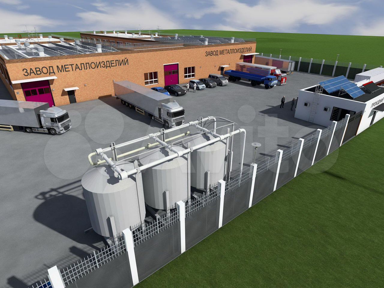 Производство, 1000 м²