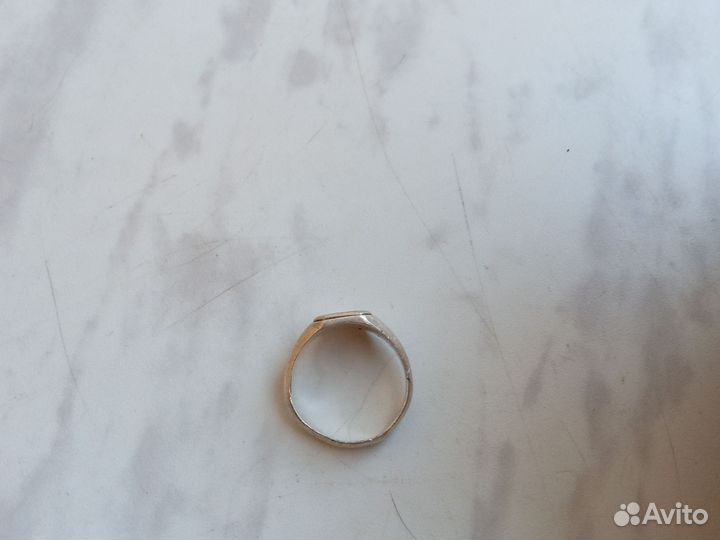 Мужская печатка серебро