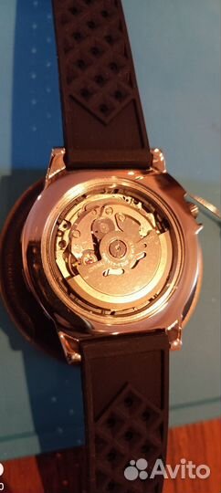 Часы Seiko Monster Orange Diver Mod.(Зубастик)