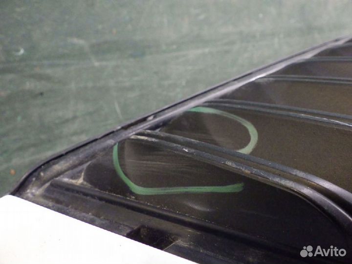 1245961 skoda octavia облицовка бампера переднего 2016