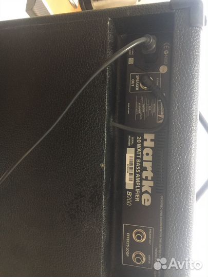 Басовый комбоусилитель Hartke B 200