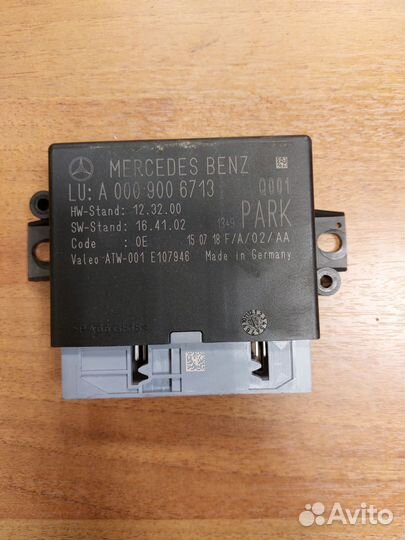 Блок управления парктрониками Mercedes W166 X166