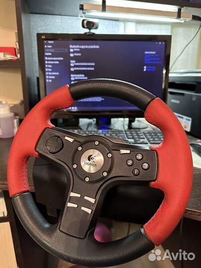 Руль игровой для компьютера Logitech