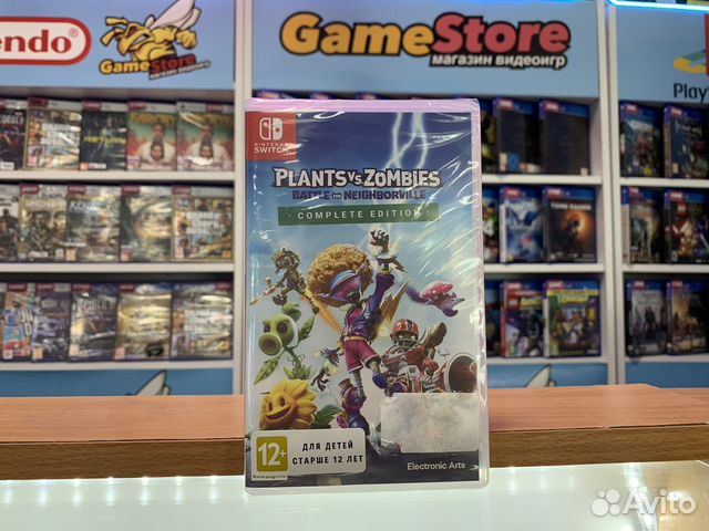 Plants vs Zombies Битва за Нейборвиль Switch