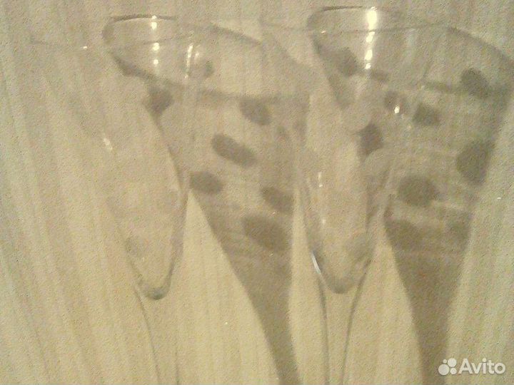 Элегантные фужеры ручной работы