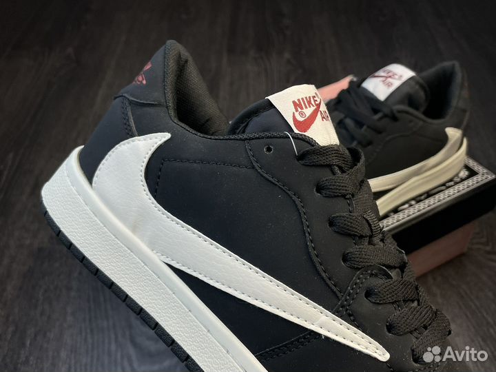 Кроссовки nike air jordan 1 low travis scott