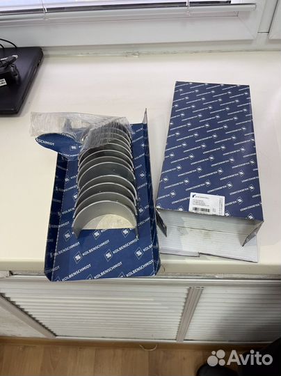 Вкладыши шатунные Mercedes Axor STD OM457